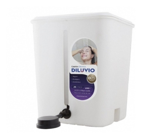 Dechero Electrico Calefon Diluvio 25 Litros 1100w