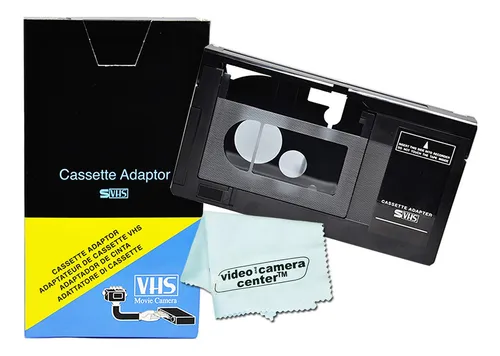 comprar Adaptador De Casete Vhs-c Para Jvc, Panasonic, Rca + Cloth