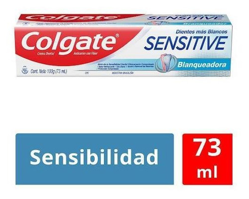 Crema Dental Colgate Sensitive Blanqueadora 73 Ml