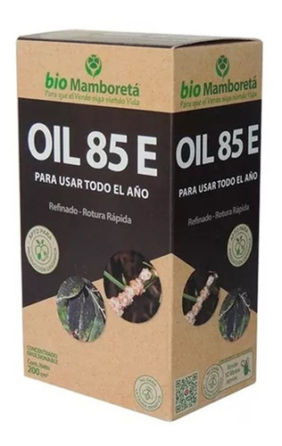 Mamboreta Insecticida Oil 85 E Aceite Emulsionable 200 Cc