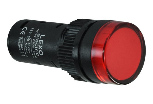 Luz Piloto Led 230v Verde 16mm Lexo