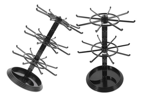 Organizador De Pendientes De 2 Piezas: Collar De Pendientes