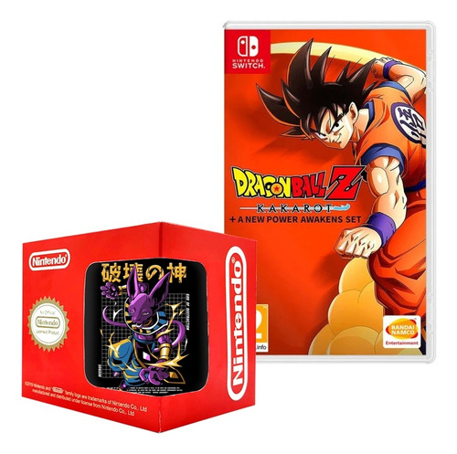 Dragon Ball Z Kakarot Nintendo Switch Y Taza 1