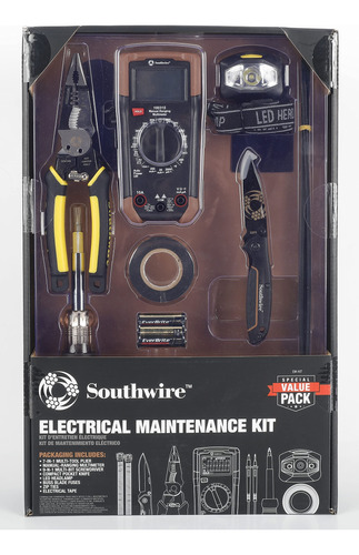 Kit De Herramientas De Mantenimiento Electrico Que Incluye A