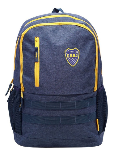 Imagen 1 de 8 de Mochila Boca Juniors Colegio Escolar Adolescente Grande Pp