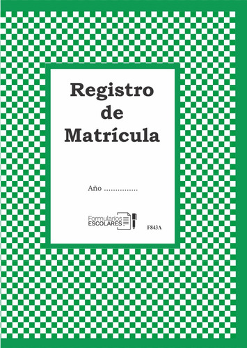 Registro De Matrícula