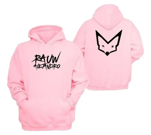 Sudadera Hoodie Rauw Alejandro Musica Rap Rosa Env o gratis