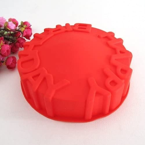 Molde Silicona De Happy Birthday - Repostería Gelatinas Pays Color Colores