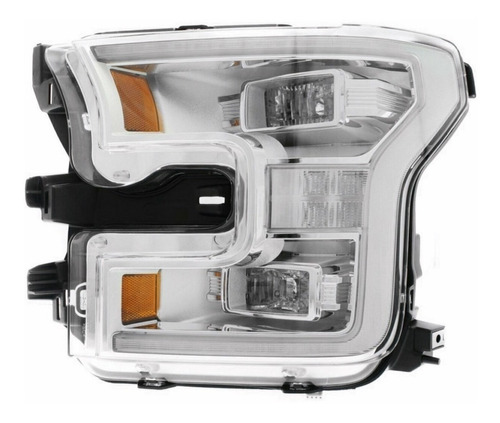 Optico Izquierdo Led F150 2015 En Adelante Con Ampolleta Led