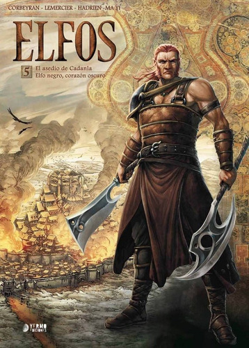 Libro Elfos 05. El Asedio De Cadanla / Elfo Negro, Corazo...