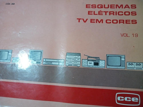 Manual Esquema Eletrico Tv Em Cores Cce Eltec Cod 368 (Usado)
