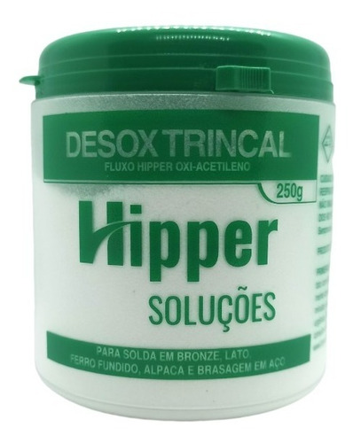 Fluxo Para Solda Latão,cobre Desox Trincal 200g