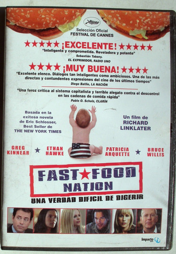 Dvd - Fast Food Nation - Richard Linklater 