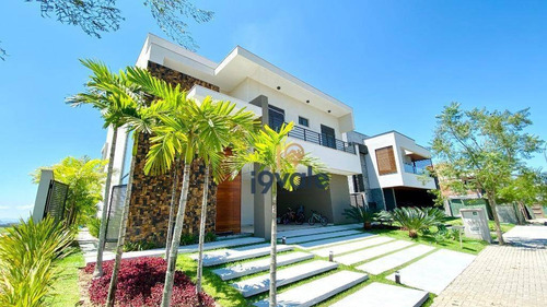 Casa Luxuosa À Venda Condomínio Alphaville 4 Dormitórios, Automatizada, Piscina No Alphaville Sjcampos-sp - Ca1111