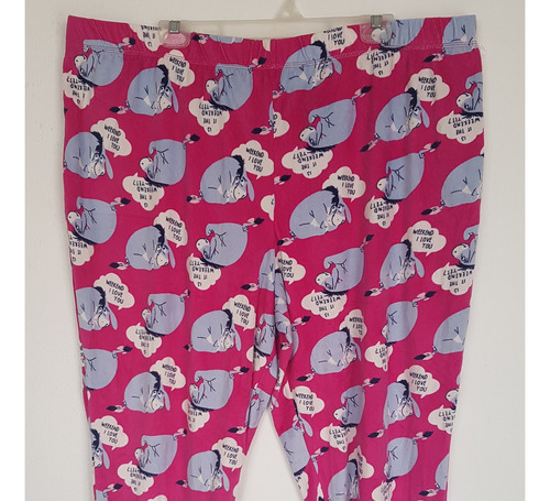 Pantalón Pijama Color Rosa Diseño Igor Disney Talla-3x  Pi14