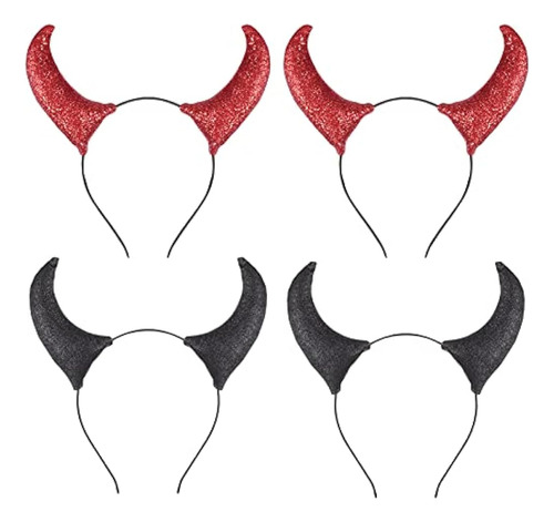 Frcolor Halloween Devil Horns Headband Halloween Devil Headb