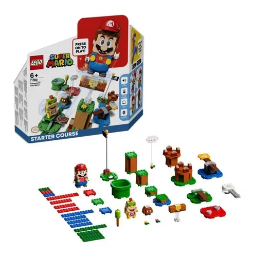 Luigi Lego Mario Pack Inicial Instrucciones Lego Bundle Super