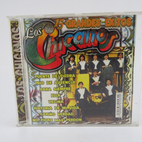 Cd 610 Los Chicanos -- 15 Grandes Exitos