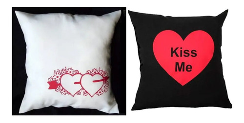 Almohadones Personalizados San Valentín Dia Enamorados 40x40