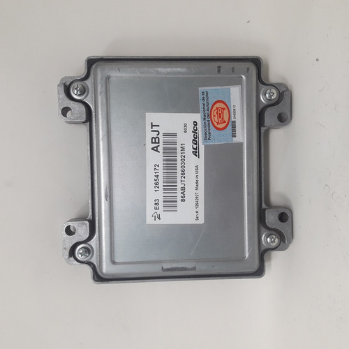 Ecu Chevrolet Onix 1.4 8v N Spe-4 Hcm 2016