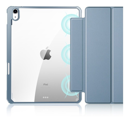 Case Tapa Desmontable- iPad 10.2 - 9na, 8va, 7ma Gen