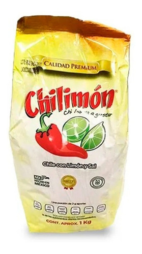 Chilimón Chile En Polvo Limón Y Sal 1 Kg Micheladas Fruta