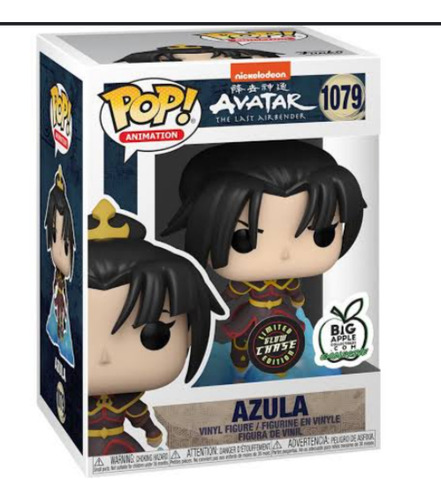 Funko Pop Azula 1079 Glow Chase Edición Limitada Big Apple (Usado)