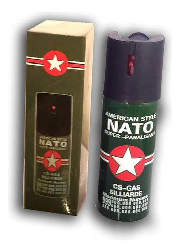 Gas Pimienta Nato Paralizante 
