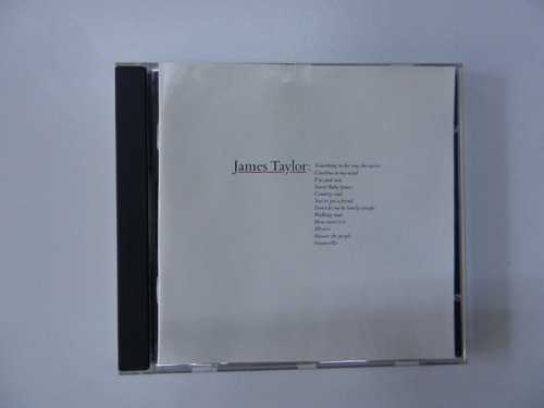 James Taylor Cd Greatest Hits Cd Canada 1990