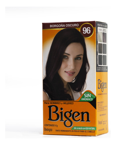 Tinte Bigen N°96 Borgoña Oscuro