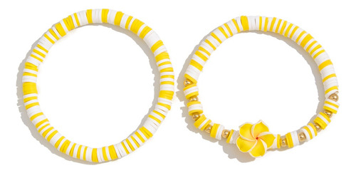 Pulseras Elásticas Y2k Sweet Flower Para Mujer, Joyas De Ver