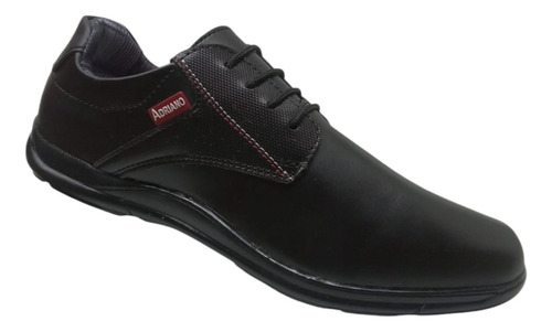Zapatos Escolares Juvenil Casuales Comodos Bonitos Cosidos Negro 28.5