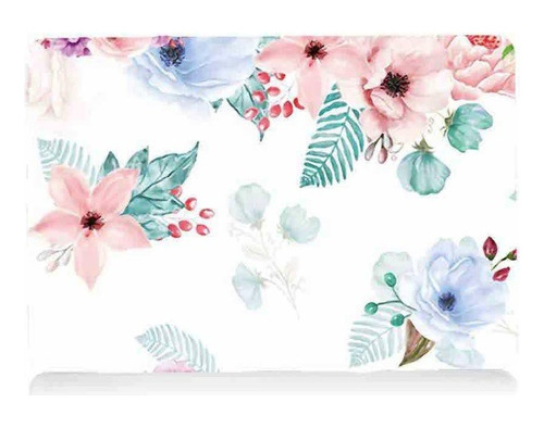 Case Macbook Air 2020 13 A2337/a2179 Chip M1 Diseño Floral