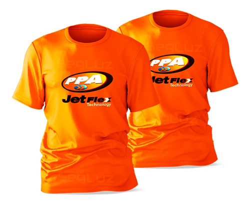 Kit 2 Camisetas Manga Curta Profissional Jetflex Ppa