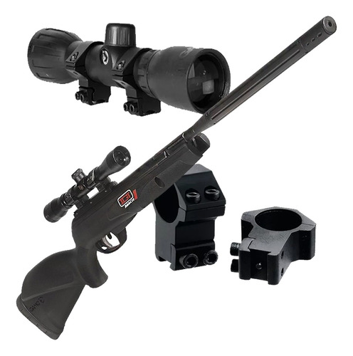 Rifle Nitro Piston Gamo Black Bull  Igt Mira Telescopica 