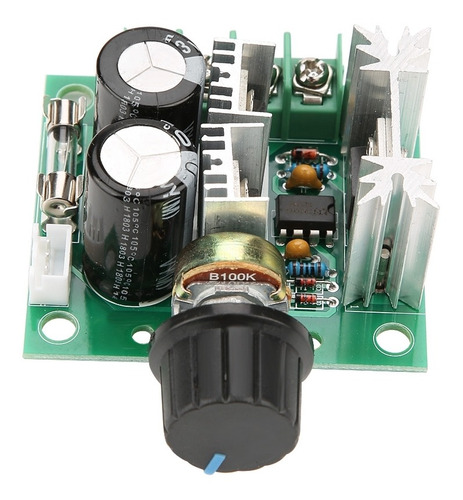 Regulador De Motor 12v-40v 10a Pwm Dc Velocidad Variable Con