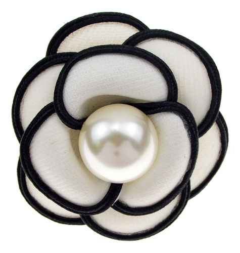 Broche Vintage De Tela Con Forma De Broche De Camelia For M