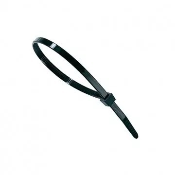 Imagen 1 de 2 de Precinto Hellermann Tyton T30r Hs Negro X100 (150mmx3.6mm)