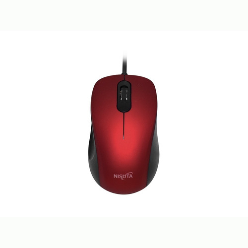 Mouse Óptico Usb Cableado 1200 Dpi Nsmo35s 5 Colores