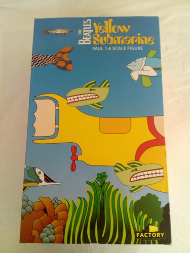 Boneco The Beatles- Paul - Yellow Submarine -escala -1.6 (Usado)