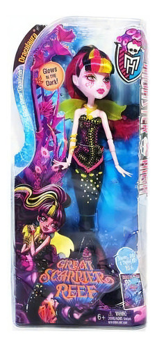 Monster High Draculaura Great scarrier reef glowsome ghoulfish DHB54