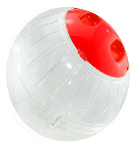 Rueda Pelota Esfera De Ejercicio Para Hámster (14.5cm) Color Rojo