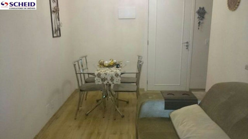 Imagem 3 de 15 de Lindo Apto 2 Dor 1 Vg Repleto Em Armarios Embutidos (cliente Só Retira Os Eletrodomesticos) - Mr52337