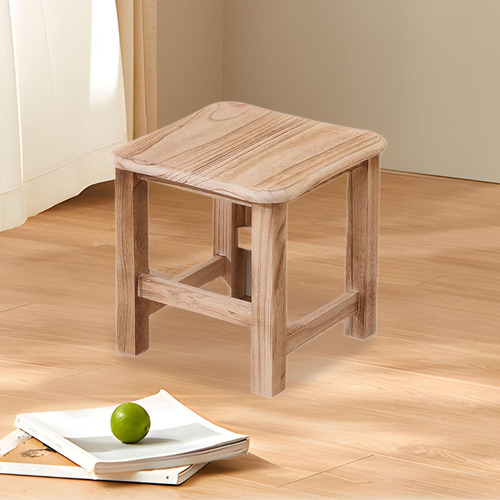 Taburete De Madera Para Cambiar Zapatos, 30cmx30cmx30cm