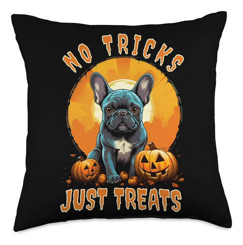 Frenchie Halloween Swag No Tricks Just Treats French Bulldog