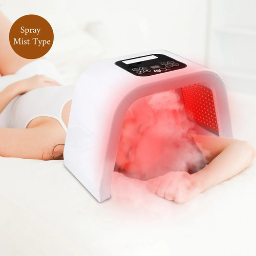 Máscara Facial De Luz Led 7 Em 1: Equipamento De Beleza Para