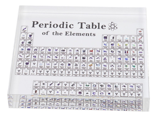 Tabla Periódica De Elementos: Elementos Químicos Acrílicos N