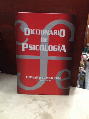 Diccionario De Psicología - Howard Warren - 2005 - Psicologí