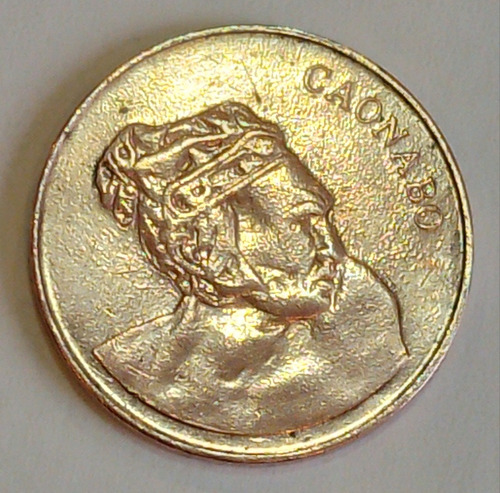 Moneda 1 Centavo República Dominicana - Caonabo. 1986.