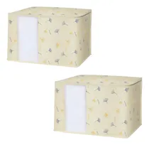 Comprar Kit 2 Saco Organizador Cobertor Edredom Multiuso Zíper M E G